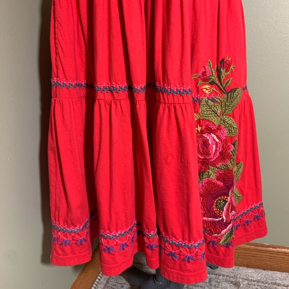 Vintage Floral Embroidered Dress - Picture 3 of 4